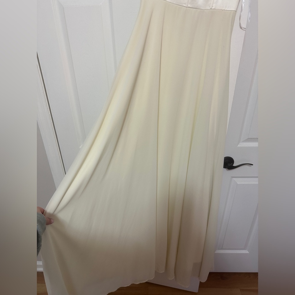 Lulus White Maxi Dress, Ivory Skirt, Size XS Extra Small - Picture 2 of 8